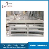 Feritoia di ventilazione per la protezione antincendio e l'evacuazione del fumo